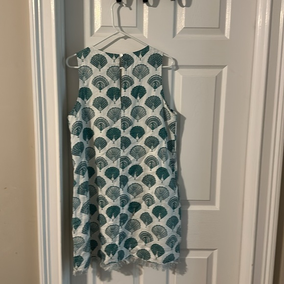 ROBERTA ROLLER RABBIT Blue Seashell dress  SIZE M - Picture 2 of 2